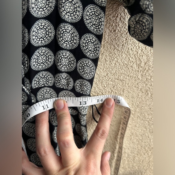 Jones New York Dress vintage maxi dress in black and white size 4 - Picture 6 of 7